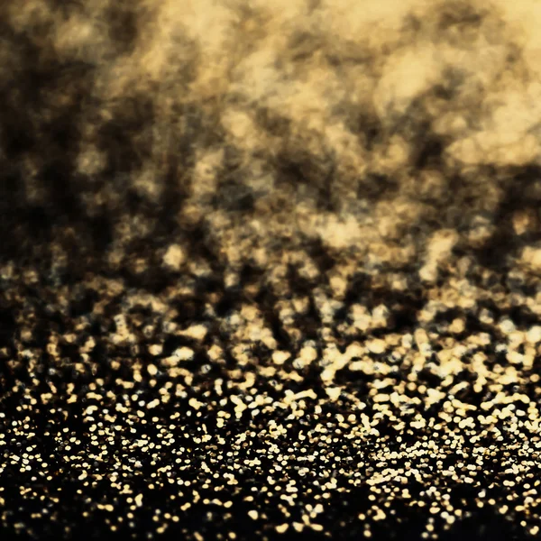 Papel de parede de Glitter dourado escuro. Backg bronze Natal brilhante — Fotografia de Stock